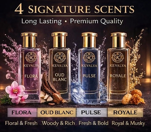 KEVALYA ELEGANCE COLLECTION (20ML*4)