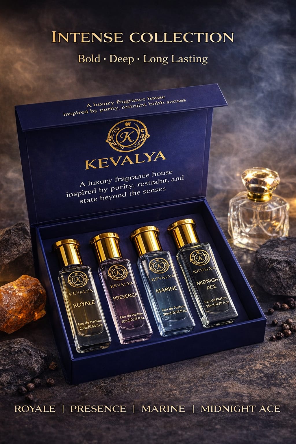KEVALYA INTENSE COLLECTION (20ML*4)